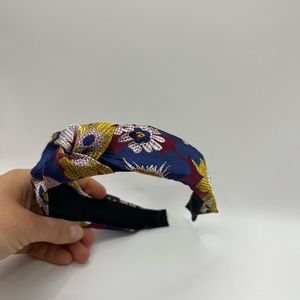 Headband, turban knot headband, floral headband